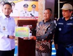 Wabup Lampung Utara Buka Musdes Serah Terima Bangunan DD TA 2022