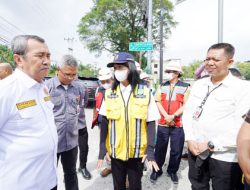 Respon Keluhan Gubri, Dirjen Cipta Karya Tinjau Jalan Rusak Akibat IPAL di Pekanbaru