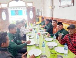 Wujud Kekompakan, Kepala Desa se-Kecamatan Rangsang Pesisir Makan Siang Bersama