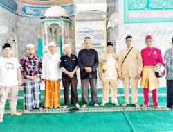 Jumat Pertama Tahun 2023, Diraja Air Tiris Melayu Kampar Shalat di Mesjid Al Falah Naumbai