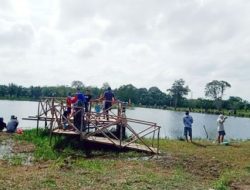 Promosikan Objek Wisata Waduk, Pemerintah Desa Wonosari Taja Lomba Mancing Lele