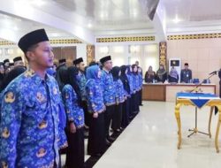 Wakili Bupati Lampura, Asisten III Lantik Pejabat Fungsional Tertentu