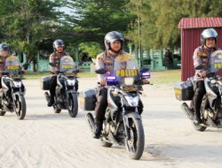 Berikan Rasa Aman Bagi Masyarakat, Polres Bengkalis Gelar Patroli Perintis Presisi