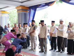 Tiba di Inhu, Kafilah MTQ Kepulauan Meranti Disambut Persembahan Silat