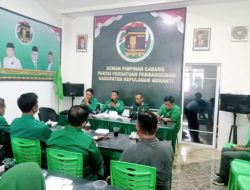 Bahas Persiapan Kampanye, DPC PPP Kabupaten Kepulauan Meranti Gelar Rapat Bersama Caleg