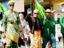 DPC Partai PPP Kepulauan Meranti Turut Semarakkan Pawai Budaya Bawaslu