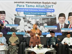 Lepas Keberangkatan JCH, Bupati Kasmarni Ingatkan untuk Kompak dan Jaga Kesehatan