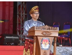 KPU Kabupaten Bengkalis gelar Launching peluncuran Maskot Dan Jingle Pemilihan Bupati dan Wakil Bupati 27 November 2024 Mendatang