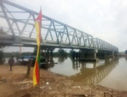 Puluhan Tahun Didambakan, Jembatan Desa Rantau Kasih Diresmikan